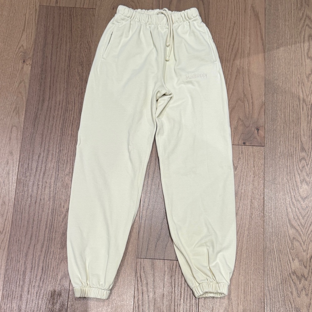 Madhappy Cream Jogger Pants